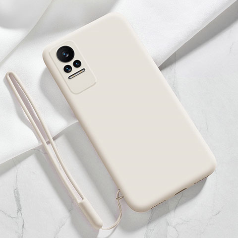 Funda Silicona Ultrafina Goma 360 Grados Carcasa YK4 para Xiaomi Civi 5G Blanco