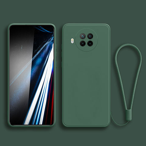 Funda Silicona Ultrafina Goma 360 Grados Carcasa YK4 para Xiaomi Mi 10T Lite 5G Verde Noche