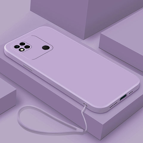 Funda Silicona Ultrafina Goma 360 Grados Carcasa YK4 para Xiaomi POCO C3 Morado