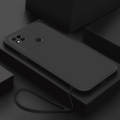 Funda Silicona Ultrafina Goma 360 Grados Carcasa YK4 para Xiaomi POCO C31 Negro