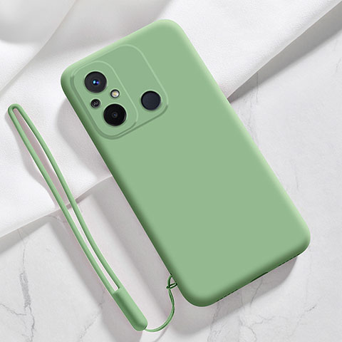 Funda Silicona Ultrafina Goma 360 Grados Carcasa YK4 para Xiaomi Poco C55 Verde