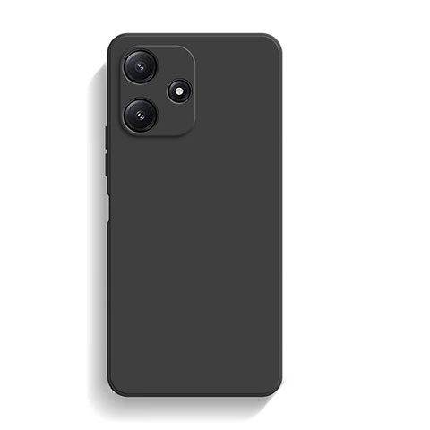 Funda Silicona Ultrafina Goma 360 Grados Carcasa YK4 para Xiaomi Poco M6 Pro 5G Negro