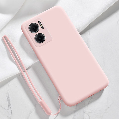 Funda Silicona Ultrafina Goma 360 Grados Carcasa YK4 para Xiaomi Redmi 10 Prime Plus 5G Rosa