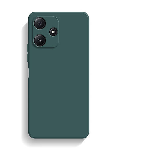 Funda Silicona Ultrafina Goma 360 Grados Carcasa YK4 para Xiaomi Redmi 12 5G Verde