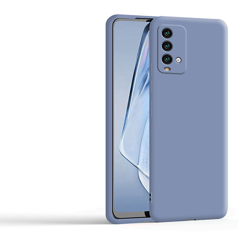 Funda Silicona Ultrafina Goma 360 Grados Carcasa YK4 para Xiaomi Redmi 9 Power Gris Lavanda