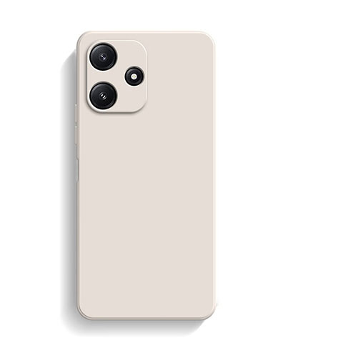 Funda Silicona Ultrafina Goma 360 Grados Carcasa YK4 para Xiaomi Redmi Note 12R 5G Blanco