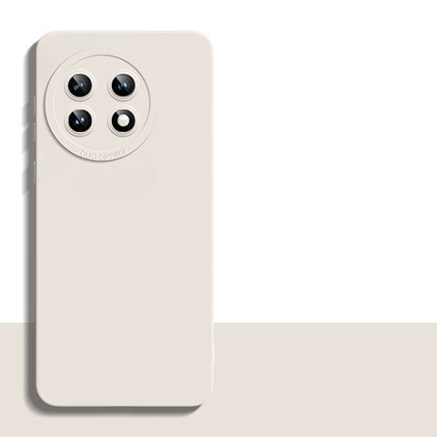 Funda Silicona Ultrafina Goma 360 Grados Carcasa YK5 para OnePlus 11 5G Blanco