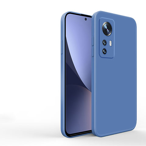 Funda Silicona Ultrafina Goma 360 Grados Carcasa YK5 para Xiaomi Mi 12T 5G Azul