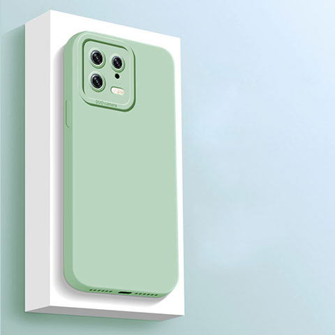 Funda Silicona Ultrafina Goma 360 Grados Carcasa YK5 para Xiaomi Mi 13 Pro 5G Menta Verde