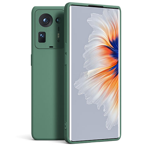 Funda Silicona Ultrafina Goma 360 Grados Carcasa YK5 para Xiaomi Mi Mix 4 5G Verde