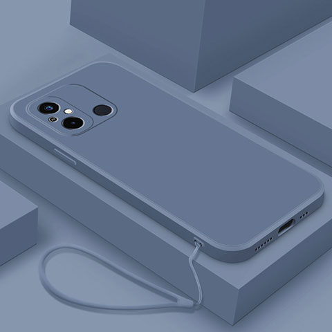 Funda Silicona Ultrafina Goma 360 Grados Carcasa YK5 para Xiaomi Poco C55 Gris Lavanda