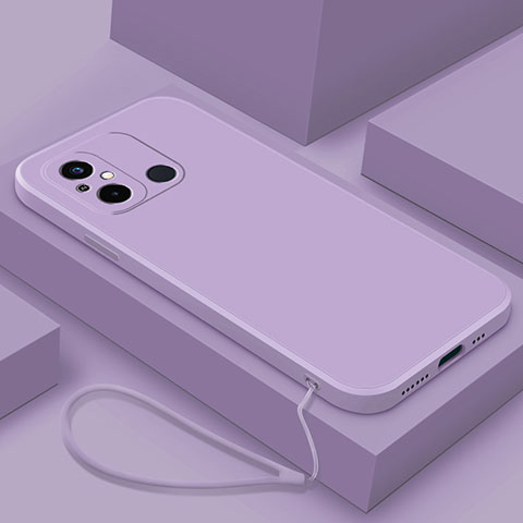 Funda Silicona Ultrafina Goma 360 Grados Carcasa YK5 para Xiaomi Poco C55 Morado