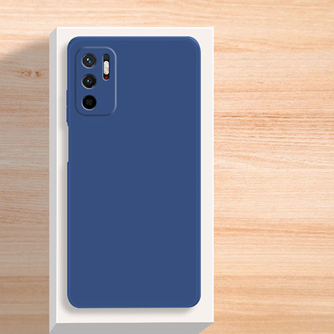 Funda Silicona Ultrafina Goma 360 Grados Carcasa YK5 para Xiaomi POCO M3 Pro 5G Azul