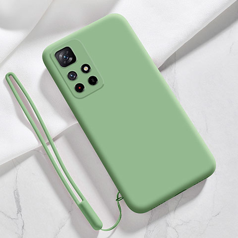 Funda Silicona Ultrafina Goma 360 Grados Carcasa YK5 para Xiaomi Poco M4 Pro 5G Verde