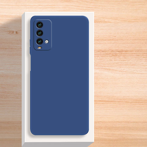 Funda Silicona Ultrafina Goma 360 Grados Carcasa YK5 para Xiaomi Redmi 9 Power Azul