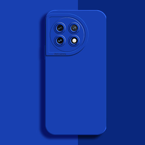 Funda Silicona Ultrafina Goma 360 Grados Carcasa YK6 para OnePlus 11R 5G Azul