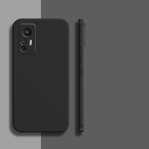 Funda Silicona Ultrafina Goma 360 Grados Carcasa YK6 para Xiaomi Redmi K50 Ultra 5G Negro