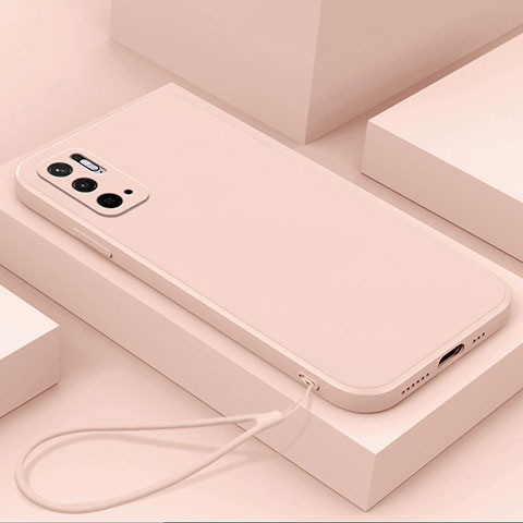 Funda Silicona Ultrafina Goma 360 Grados Carcasa YK6 para Xiaomi Redmi Note 11 SE 5G Rosa