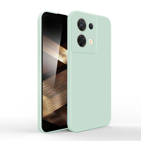 Funda Silicona Ultrafina Goma 360 Grados Carcasa YK6 para Xiaomi Redmi Note 13 5G Menta Verde