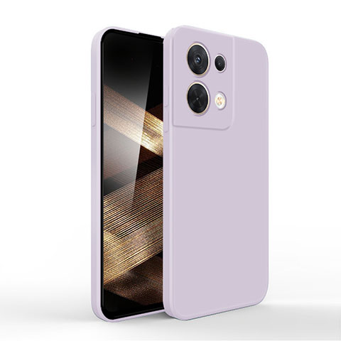 Funda Silicona Ultrafina Goma 360 Grados Carcasa YK6 para Xiaomi Redmi Note 13 Pro 5G Purpura Claro