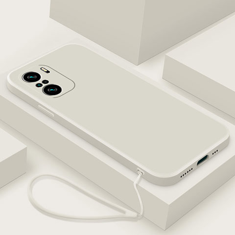 Funda Silicona Ultrafina Goma 360 Grados Carcasa YK7 para Xiaomi Mi 11X 5G Blanco