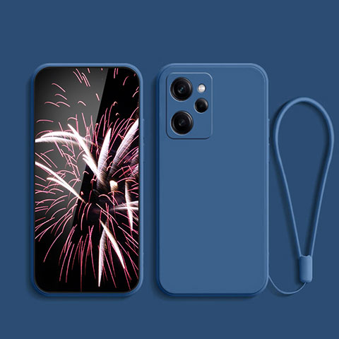 Funda Silicona Ultrafina Goma 360 Grados Carcasa YK7 para Xiaomi Poco X5 Pro 5G Azul