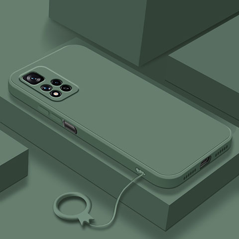 Funda Silicona Ultrafina Goma 360 Grados Carcasa YK8 para Xiaomi Poco X4 NFC Verde
