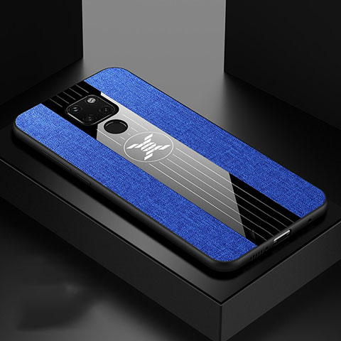 Funda Silicona Ultrafina Goma 360 Grados Carcasa Z01 para Huawei Mate 20 Azul