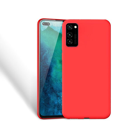 Funda Silicona Ultrafina Goma 360 Grados Carcasa Z03 para Huawei Honor V30 5G Rojo