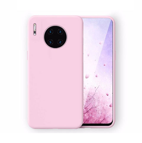 Funda Silicona Ultrafina Goma 360 Grados Carcasa Z04 para Huawei Mate 30E Pro 5G Rosa