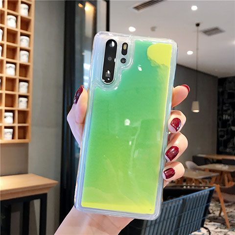 Funda Silicona Ultrafina Goma Carcasa C01 para Huawei P30 Pro Verde