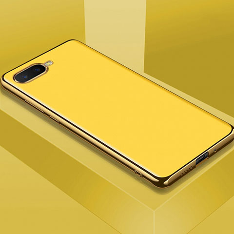 Funda Silicona Ultrafina Goma Carcasa C01 para Oppo K1 Amarillo