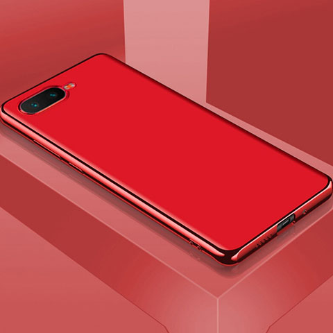 Funda Silicona Ultrafina Goma Carcasa C01 para Oppo K1 Rojo