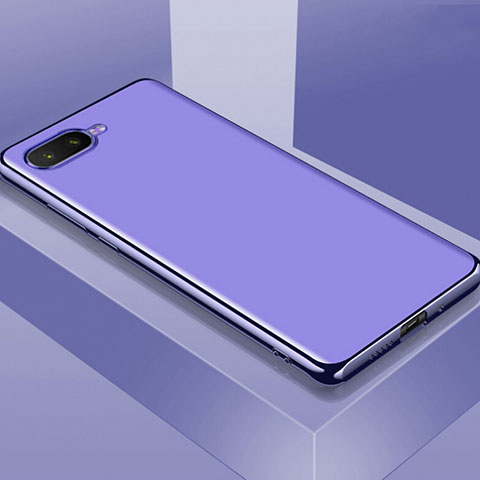 Funda Silicona Ultrafina Goma Carcasa C01 para Oppo RX17 Neo Morado