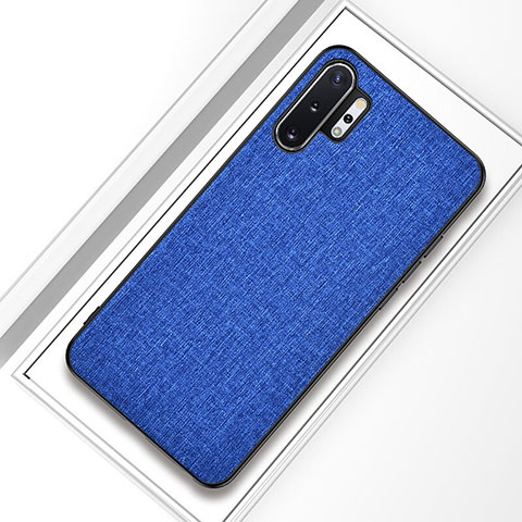 Funda Silicona Ultrafina Goma Carcasa C01 para Samsung Galaxy Note 10 Plus 5G Azul