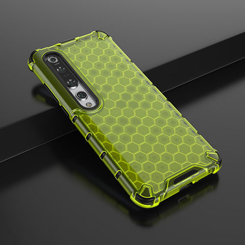 Funda Silicona Ultrafina Goma Carcasa C01 para Xiaomi Mi 10 Pro Verde