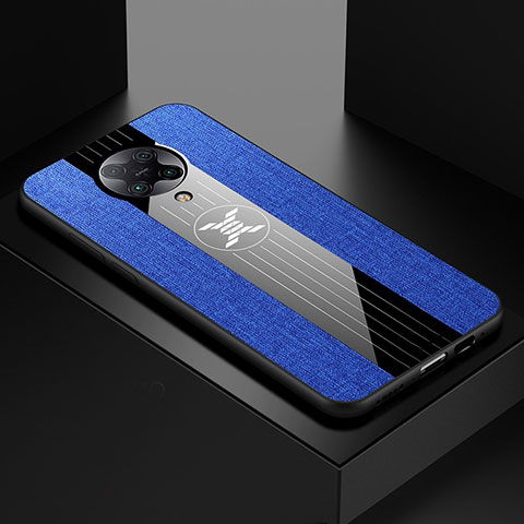 Funda Silicona Ultrafina Goma Carcasa C01 para Xiaomi Redmi K30 Pro 5G Azul