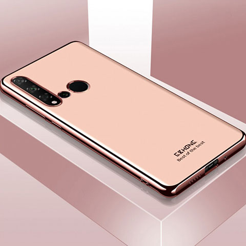 Funda Silicona Ultrafina Goma Carcasa C02 para Huawei Nova 5i Rosa