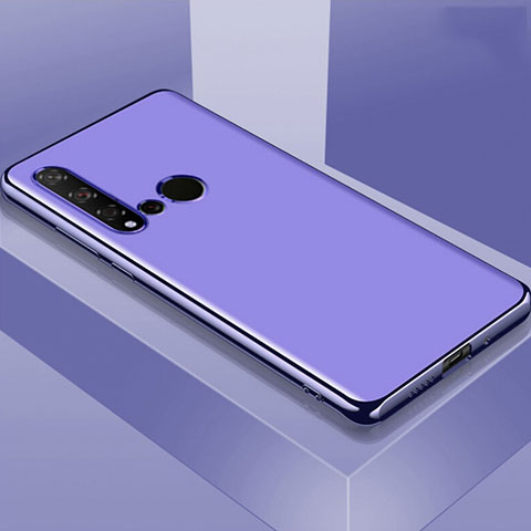 Funda Silicona Ultrafina Goma Carcasa C02 para Huawei P20 Lite (2019) Morado