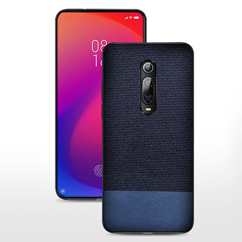 Funda Silicona Ultrafina Goma Carcasa C04 para Xiaomi Mi 9T Azul