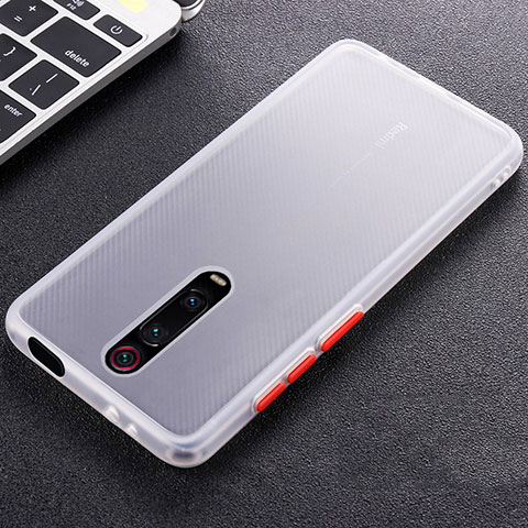 Funda Silicona Ultrafina Goma Carcasa C05 para Xiaomi Redmi K20 Blanco