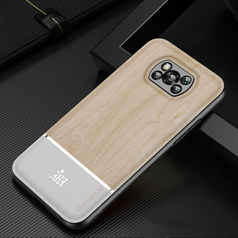 Funda Silicona Ultrafina Goma Carcasa JM1 para Xiaomi Poco X3 Pro Oro