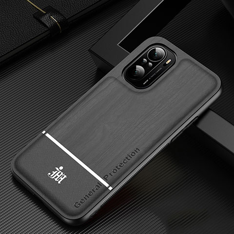 Funda Silicona Ultrafina Goma Carcasa JM1 para Xiaomi Redmi K40 5G Negro