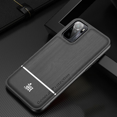 Funda Silicona Ultrafina Goma Carcasa JM1 para Xiaomi Redmi Note 11 SE India 4G Negro