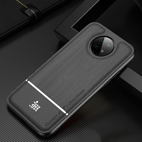 Funda Silicona Ultrafina Goma Carcasa JM1 para Xiaomi Redmi Note 9 5G Negro