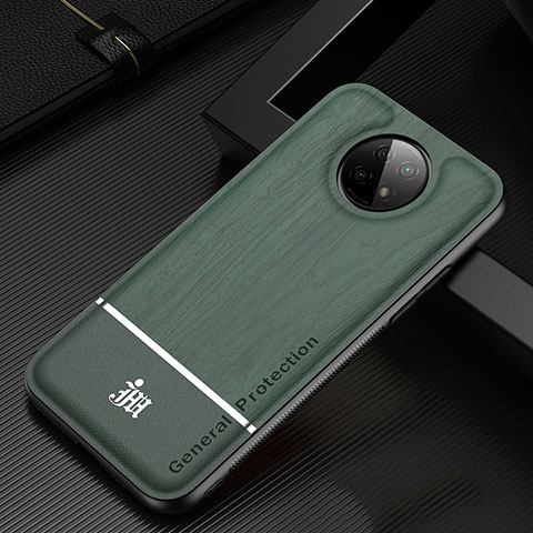 Funda Silicona Ultrafina Goma Carcasa JM1 para Xiaomi Redmi Note 9 5G Verde