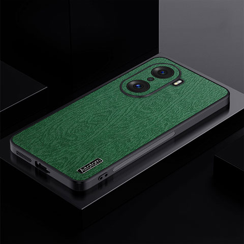 Funda Silicona Ultrafina Goma Carcasa PB1 para Huawei Honor 60 5G Verde