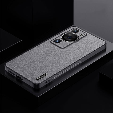 Funda Silicona Ultrafina Goma Carcasa PB1 para Huawei P60 Pro Gris