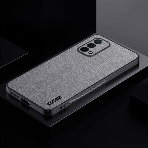 Funda Silicona Ultrafina Goma Carcasa PB1 para Oppo A54 5G Gris