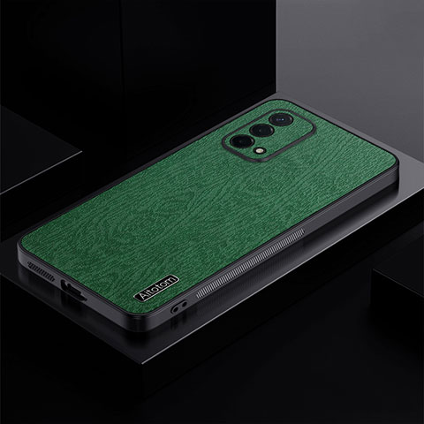 Funda Silicona Ultrafina Goma Carcasa PB1 para Oppo A74 5G Verde